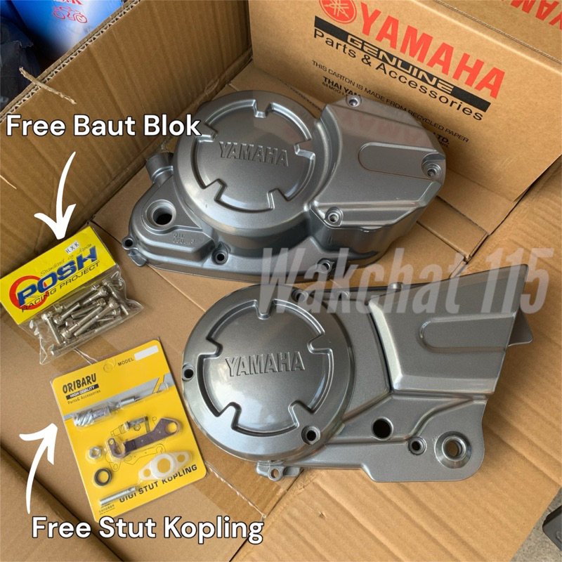 Blok Kopling RX King New Bak Kopling RX King New Peredam Robot Kanan Kiri Set Stut Kopling dan Baut 