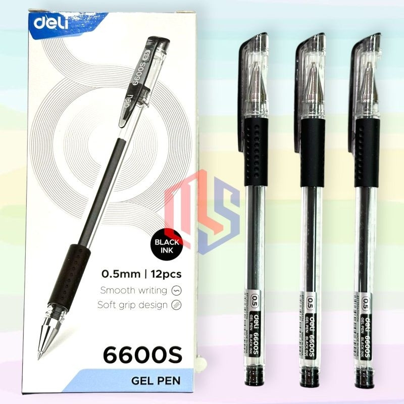 

Pulpen / Ballpoint / Pen Gel Deli 6600S (12 Pcs)