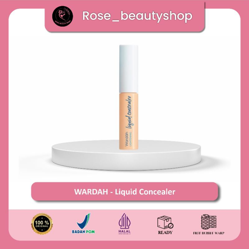 CONCEALER - WARDAH LIGHTENING LIQUID CONCEALER - Concealer & Corrector - Wardah Concealer Lightening