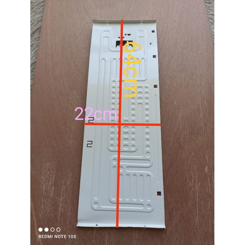 evaporator kulkas Maspion 1pintu 64x22cm original