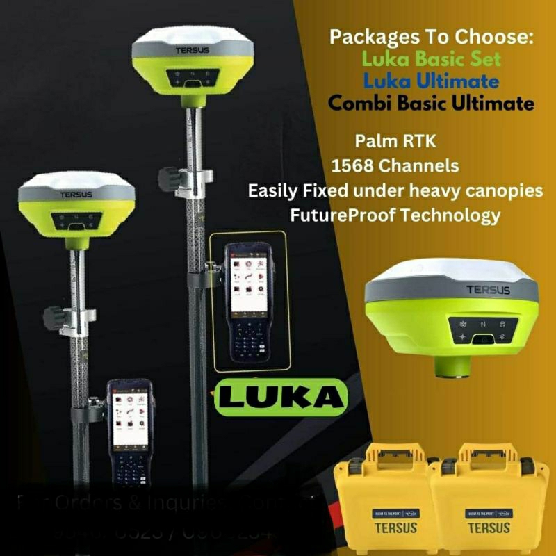 GPS RTK GNSS TERSUS LUKA