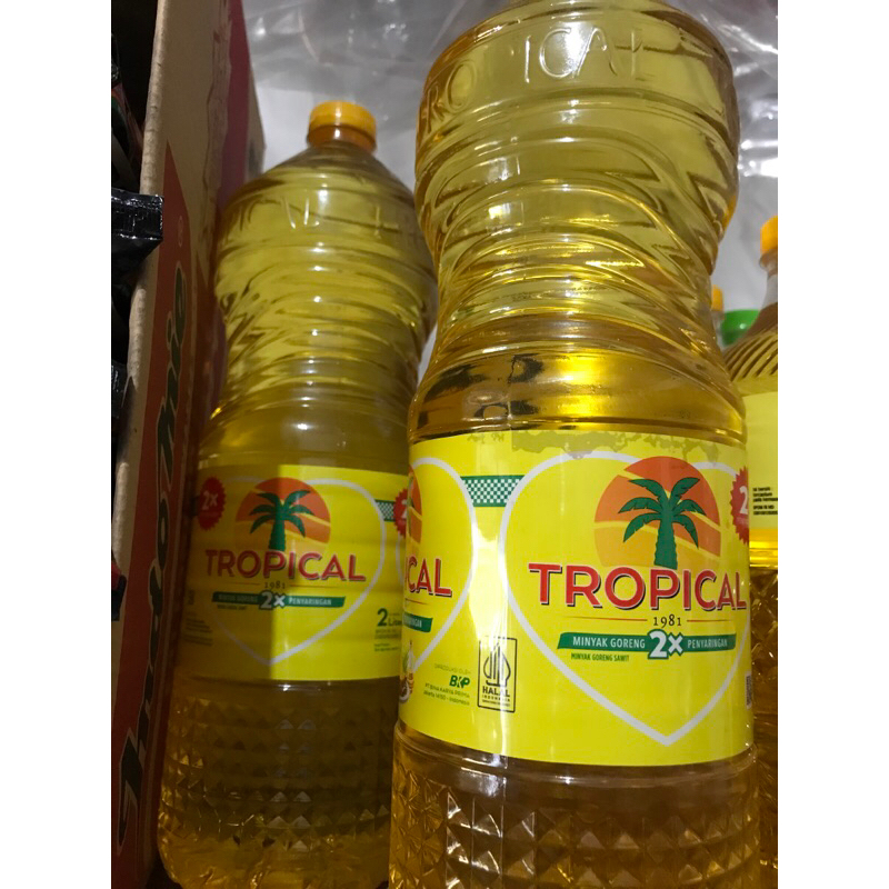 

tropical minyak goreng botol 2L