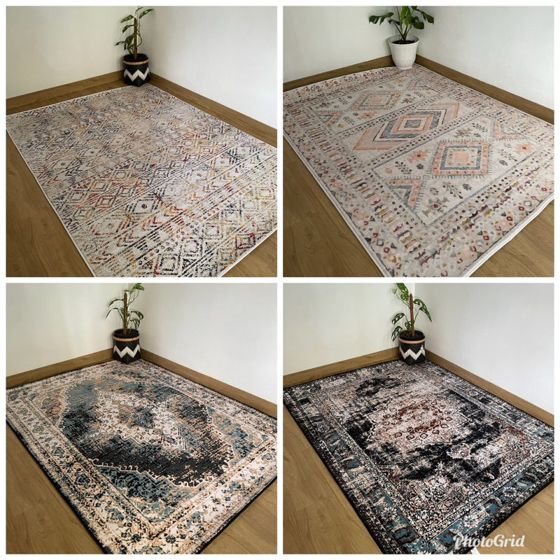 Karpet Lantai Aesthetic Kameleon Boho1-Boho4