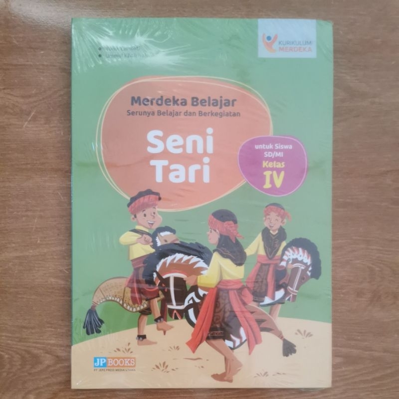 

BUKU KUMER JP BOOKS SENI TARI KELAS 4/IV UNTUK SD/MI