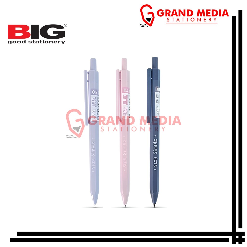 

[GRAND MEDIA] PENCIL / PENSIL MEKANIK BIG STAY SIMPLE MP-5011
