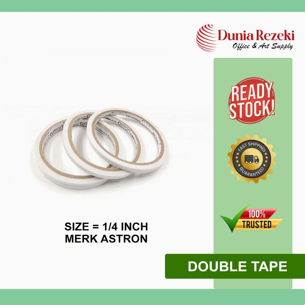 

Double Tape 1/4Inch / Double Tip 1/4" Astron