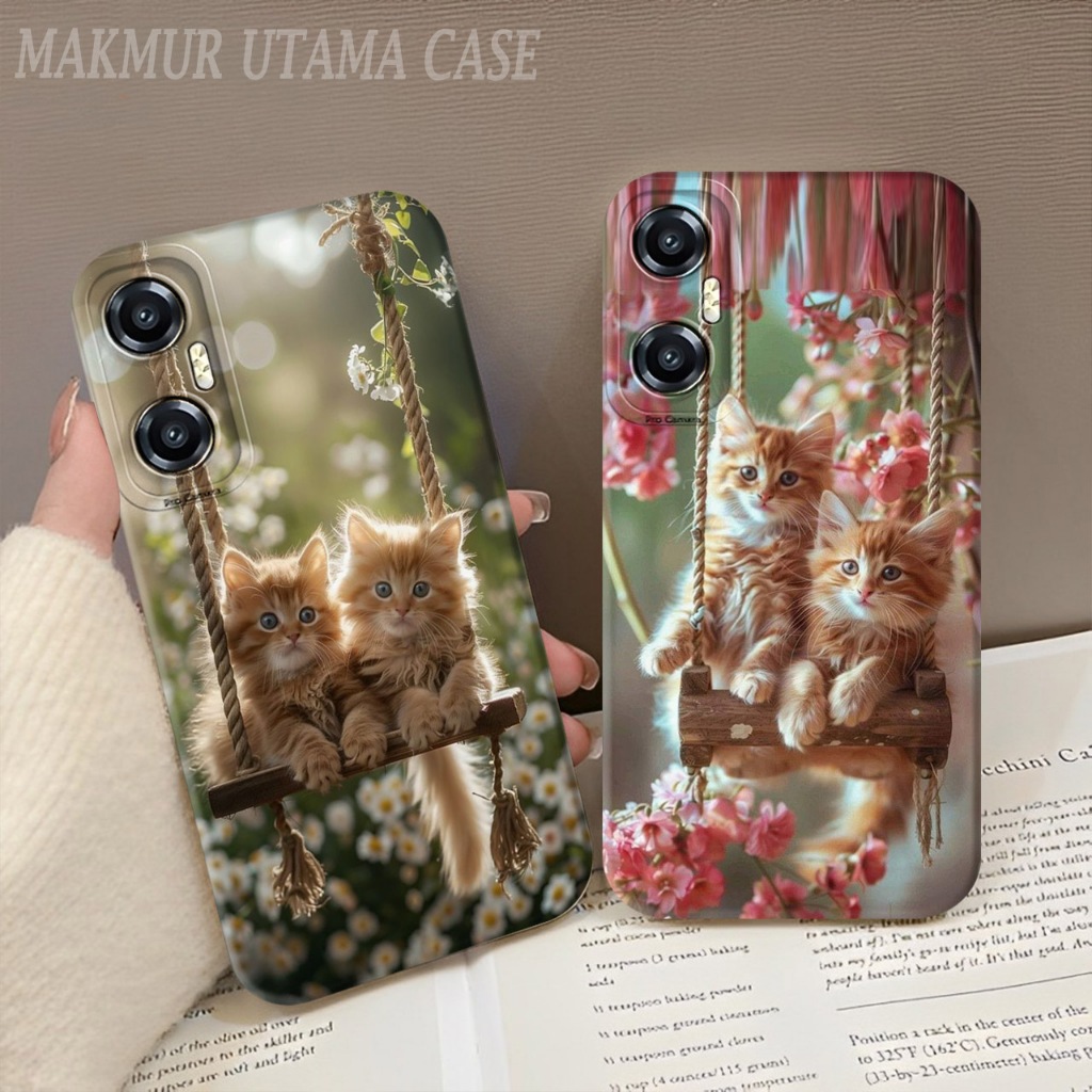 Case Prokamera Infinix Hot 20 5G Hot 20S Hot 20i Hot 30i Hot 30 Hot 8 9 10 10S 11 Motif Kucing Lucu 