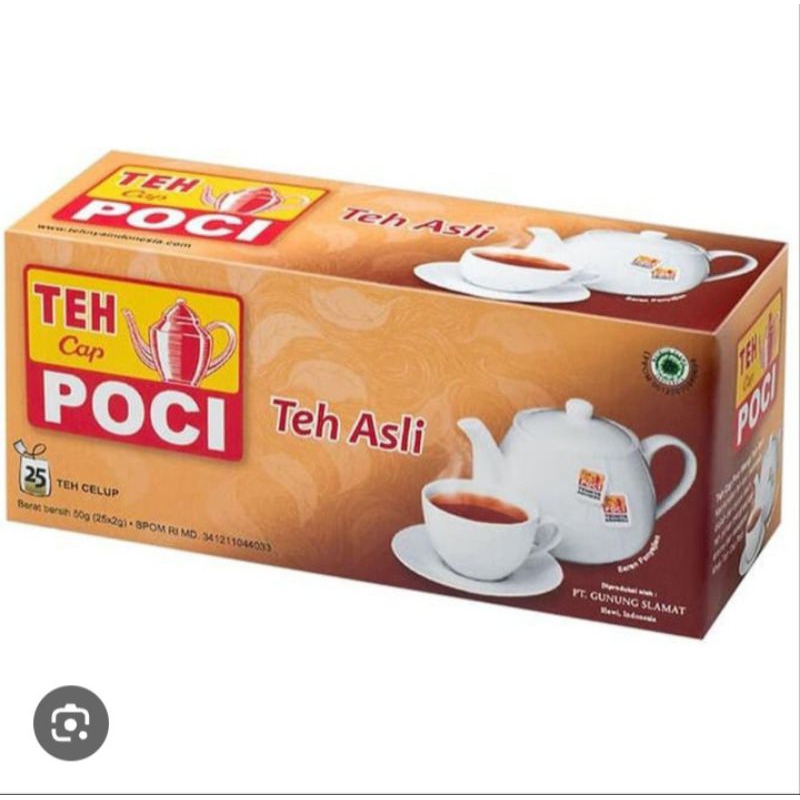 

teh poci kemasa 25pcs, teh celup