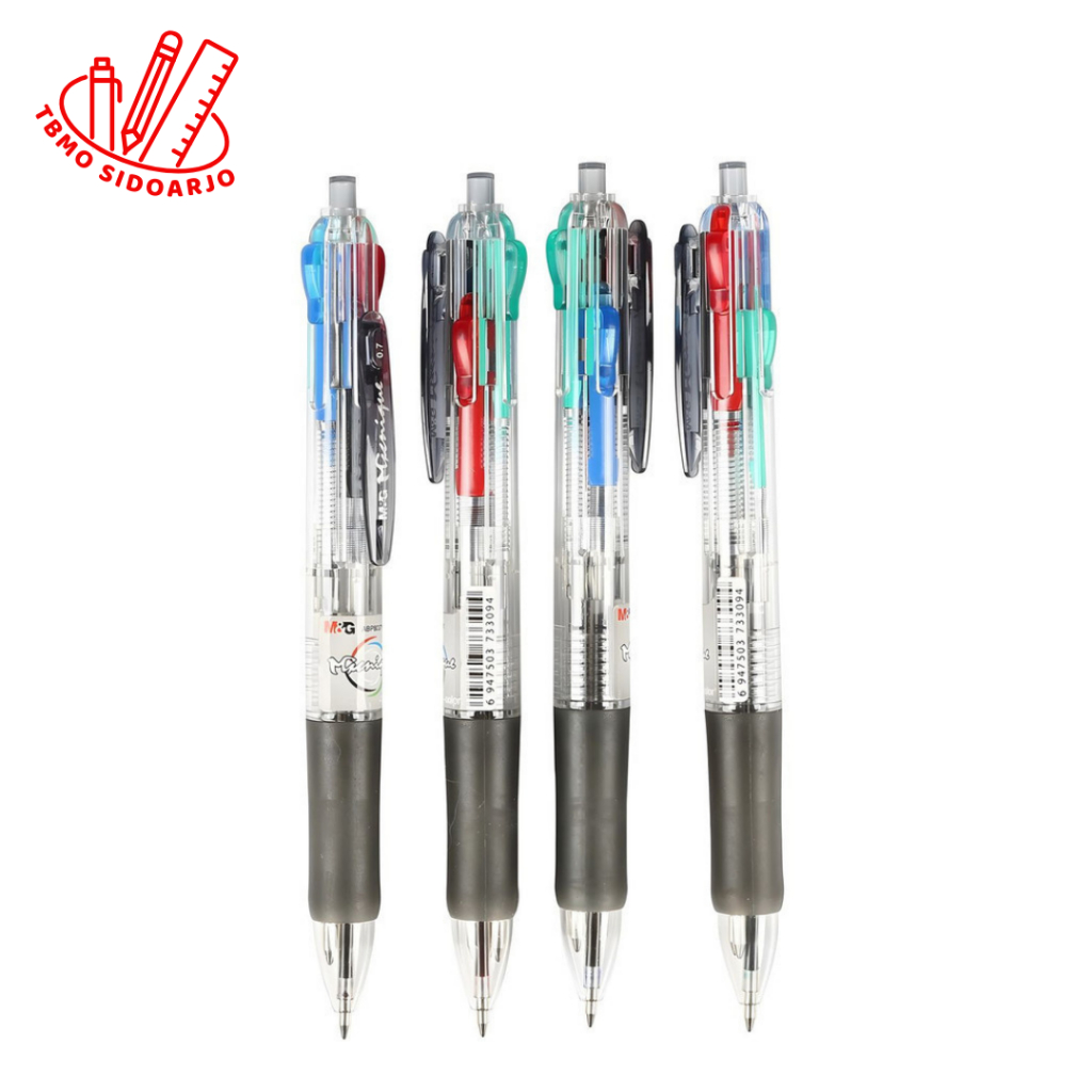 

TBMO M&G 4 Colors In 1 Ball Pen 0.7mm Bolpen 4 Warna (ABP80371040700C)