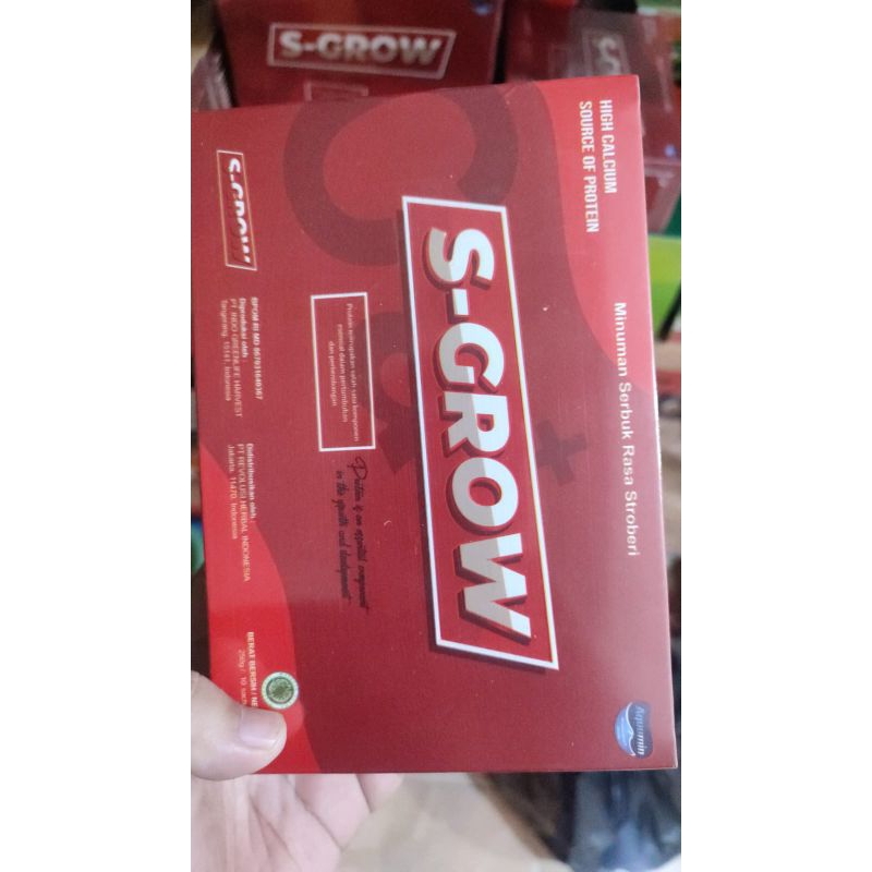 

S–GROW SUSU PENINGGI BADAN TERBAIK ORIGINAL