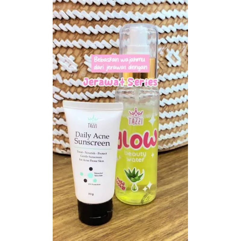 TAZZI | BEAUTY WATER GLOW DAN SUNSCREEN ACNE TAZZI