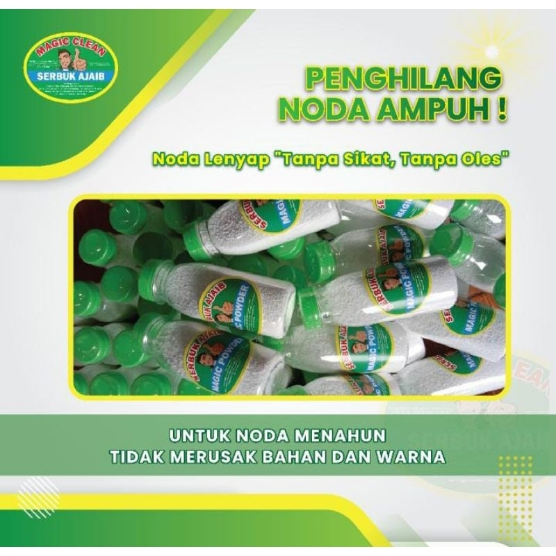 Magic Powder Magic Klin Serbuk Ajaib Penuh Manfaat Original 100%