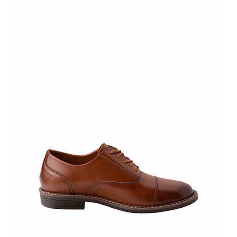 Sangat Nyaman Payless Hunters Bay Mens Aaron Oxford  Cognac1