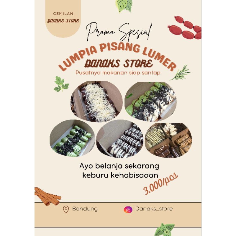 

lumpia pisang lumer