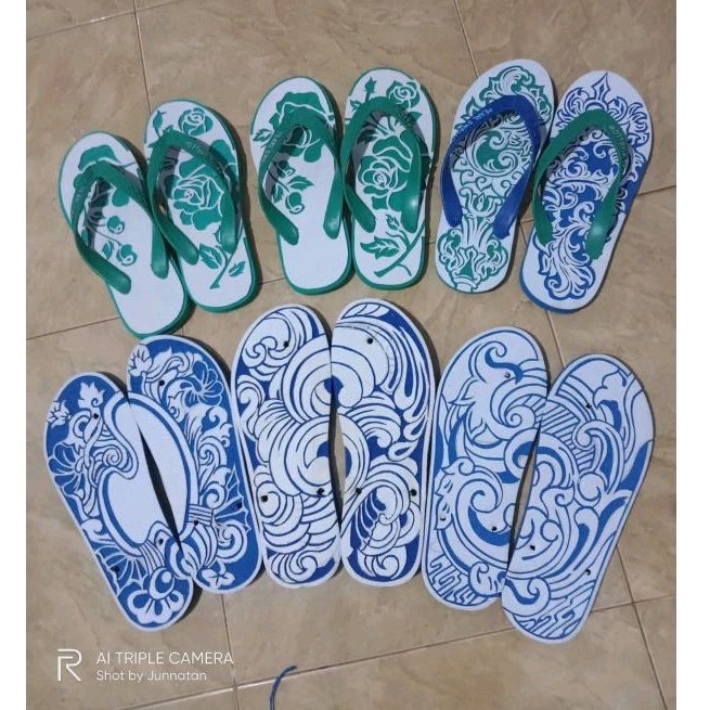 Sandal Swallow Ukir Motif Batik