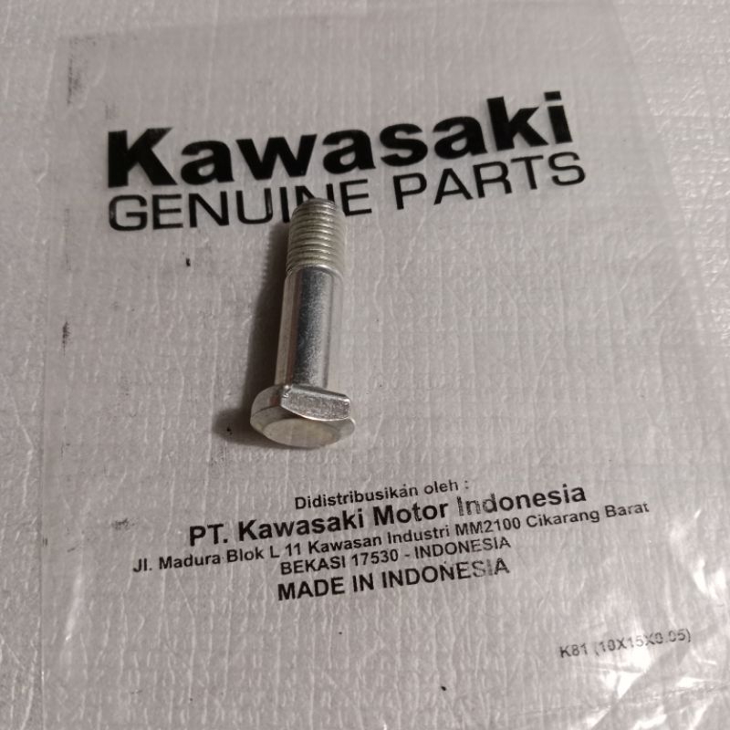 baut nap gear belakang kawasaki kaze blitz edge atlit zx 130