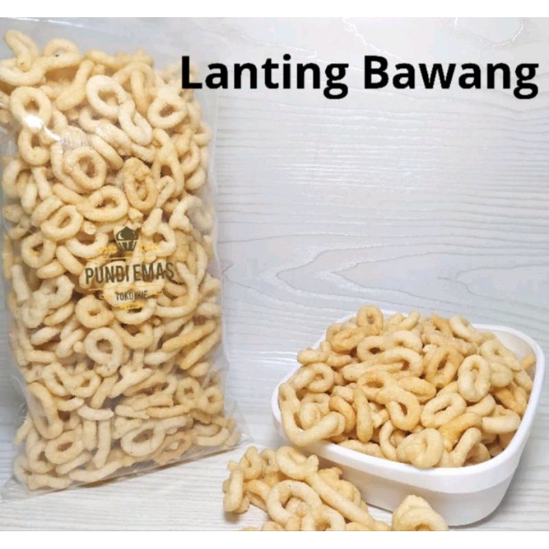 

Lanting bawang 1000 gram renyah