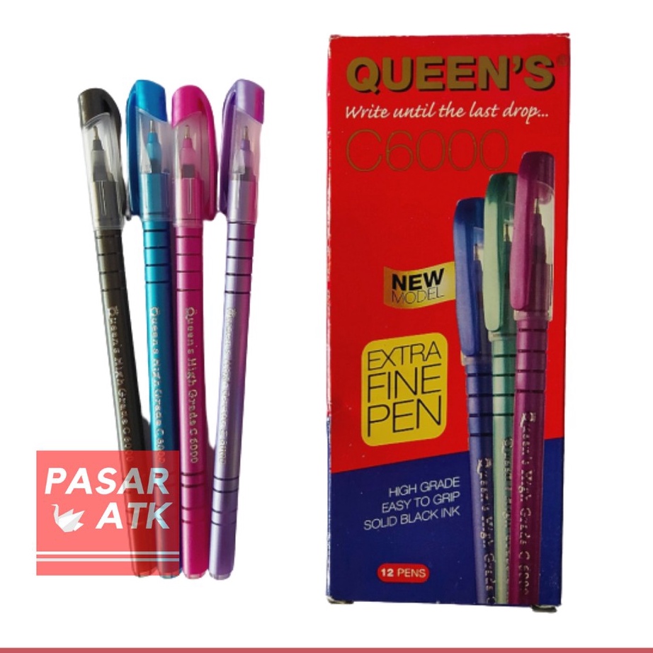 

DISCOUNT Pulpen FASTER queen C6 12 pcs