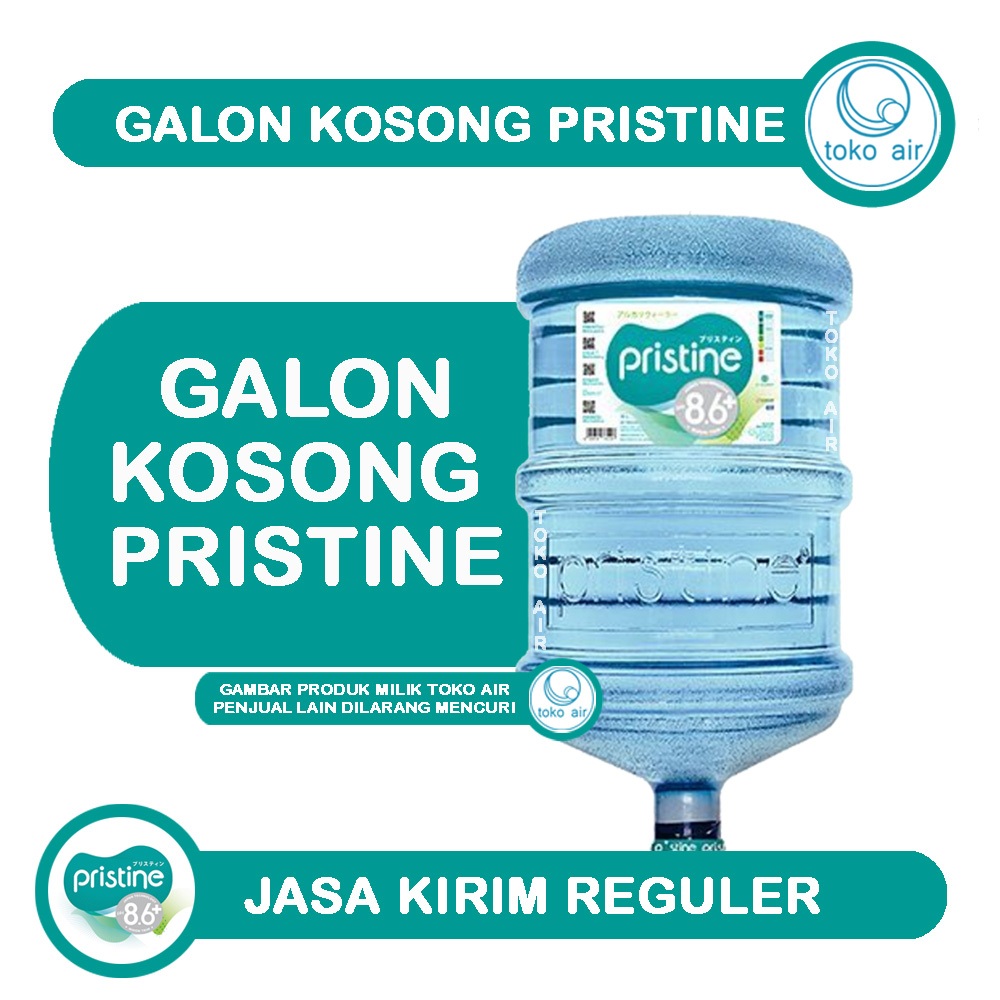 Galon Kosong Pristine - Pengiriman Reguler