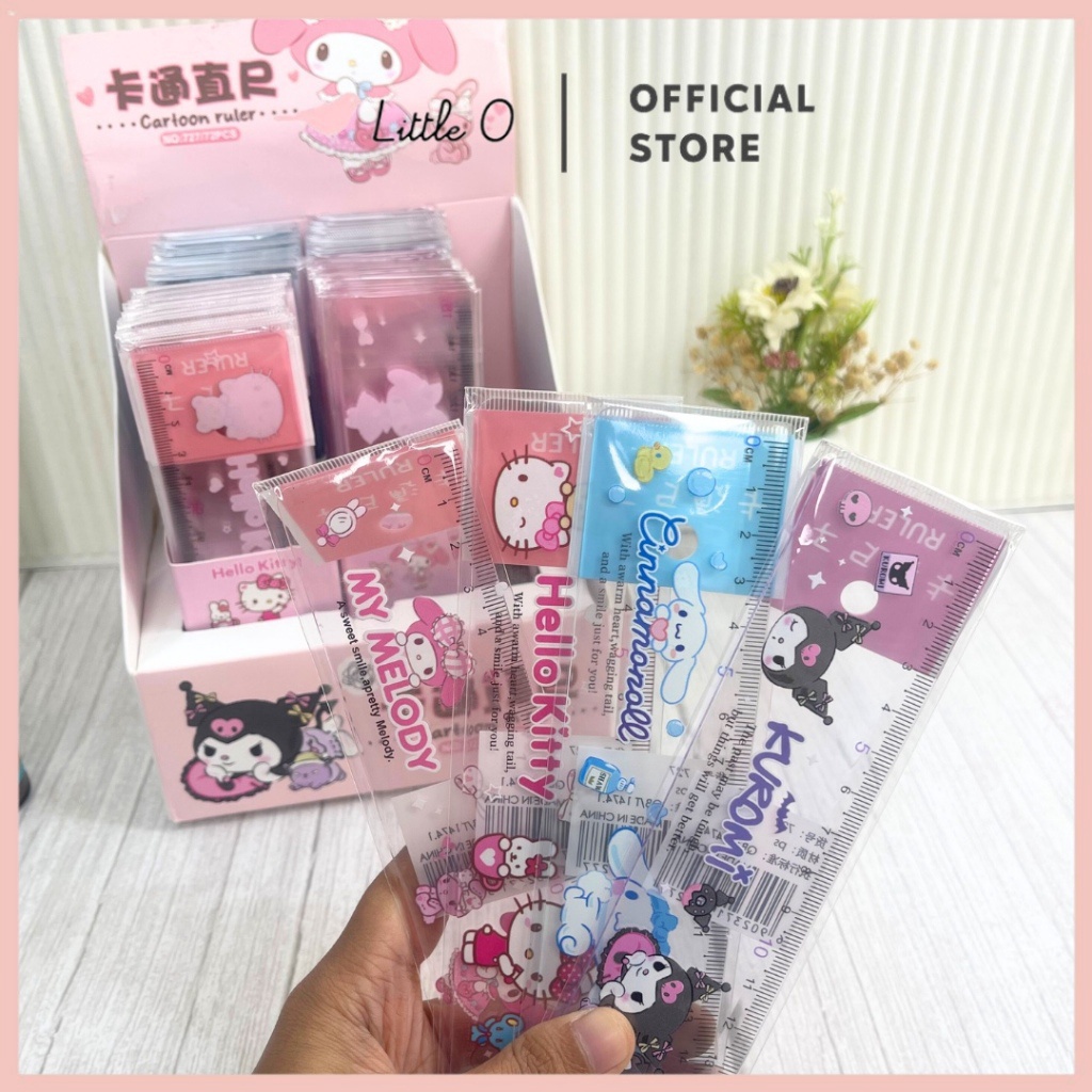 

Diskon 25 Spesial Penggaris Sanrio Transparan 15cm Ruler Sanrio Penggaris Sekolah Mistar