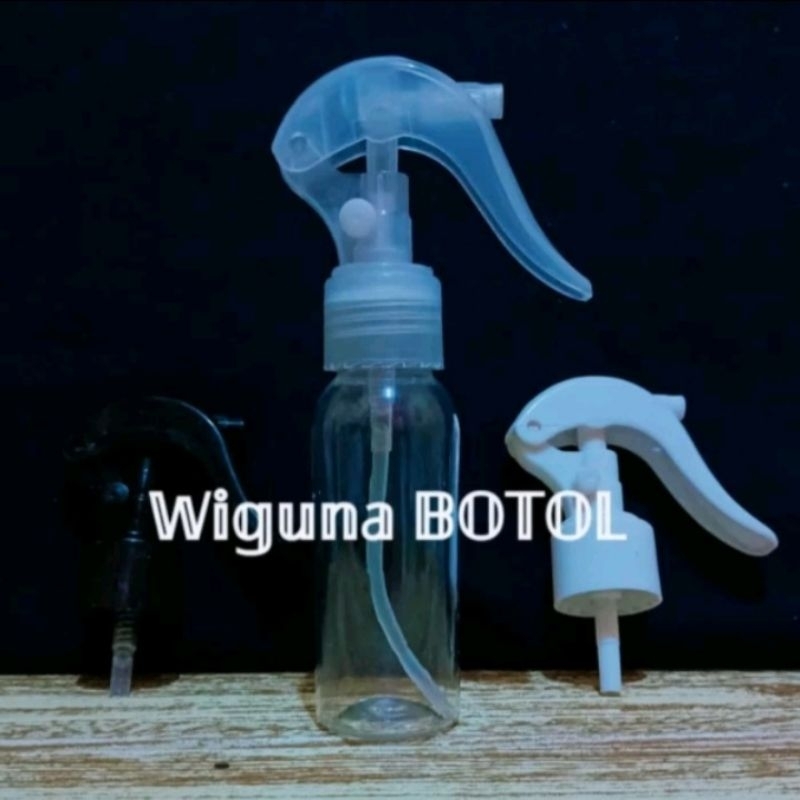 Botol Spray Trigger 60ml / Botol 60ml Clear Tutup Spray Trigger