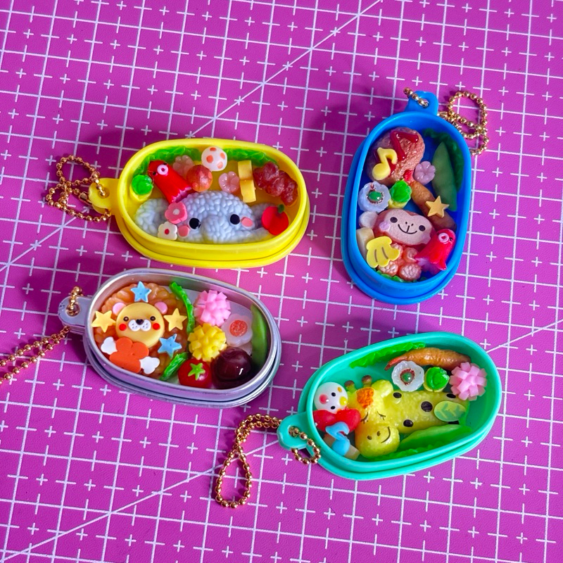 Various Japanese Gacha Goods - Food Gotochi - Snacks Keychain