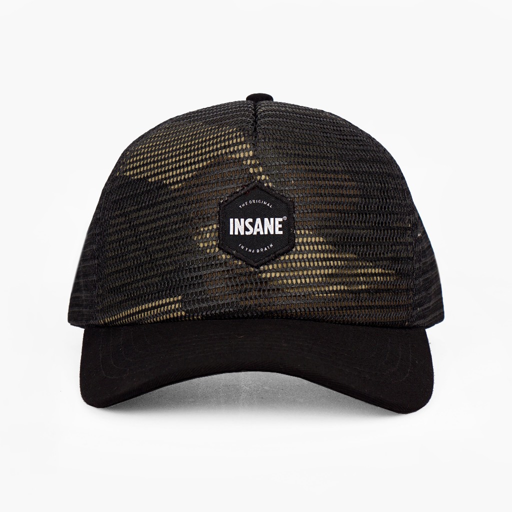 RCKLS. Topi Pria Jaring Trucker | ISN Savior Black Topi jaring