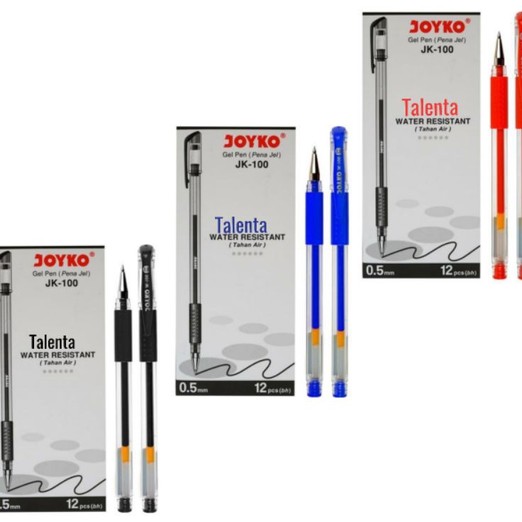 

DISCOUNT TODAY Pulpen Gel JK1 5mm Grosir 1 Lusin