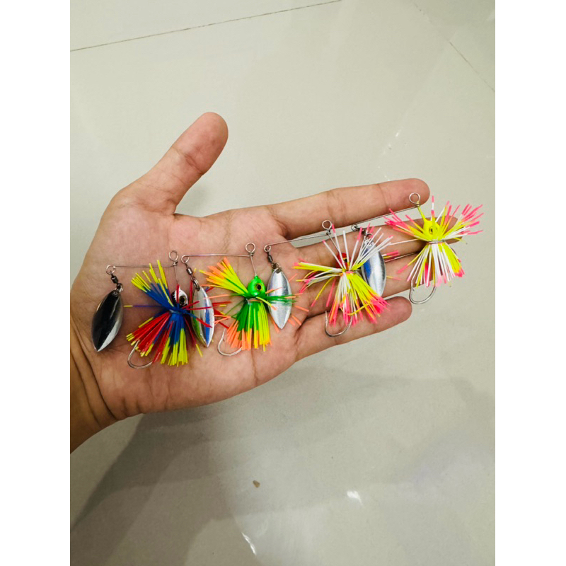 PROMO SPINER MINI UL 7 GRAM || UMPAN CASTING IKAN GABUS DAN TOMAN