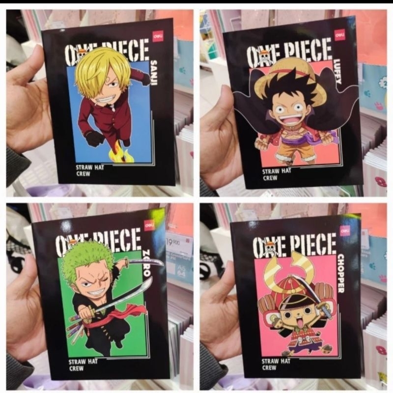 

Miniso Buku Tulis karakter One Piece - One Piece School Notebook
