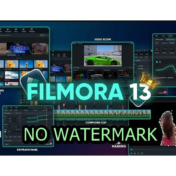 Filmora 13 With AI + Effect Pack
