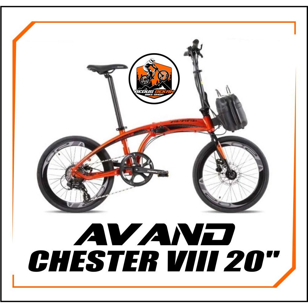 SEPEDA LIPAT FOLDING BIKE 20 INCH AVAND CHESTER VIII