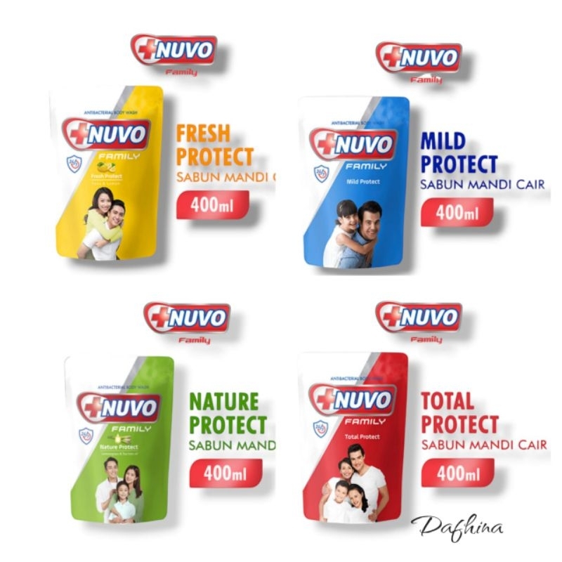 NUVO BODY WASH 400ML||SABUN CAIR NUVO 400ML