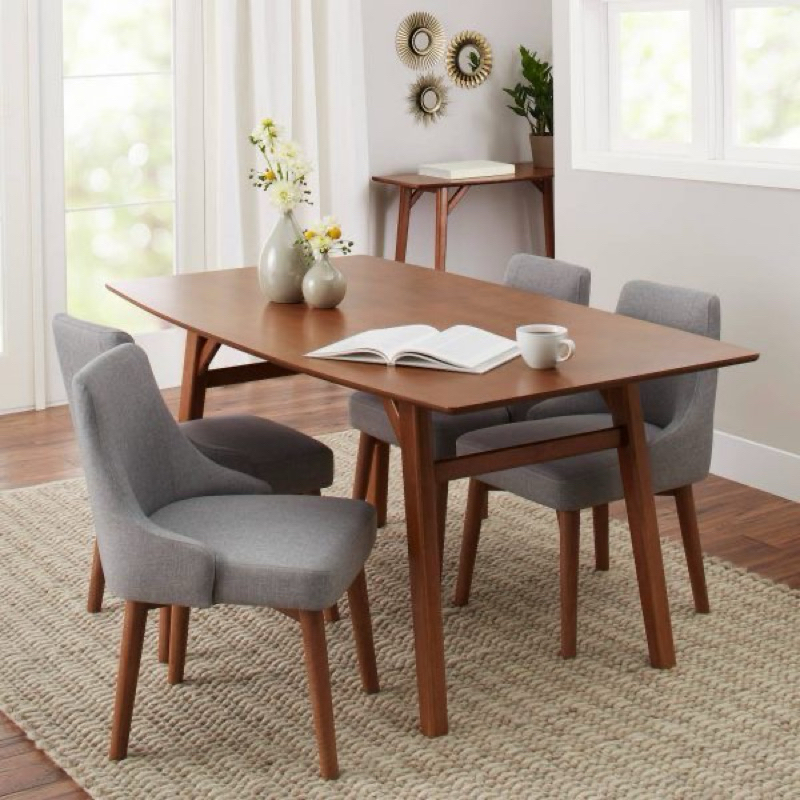 MEJA MAKAN KAYU JATI, DINING SET FOAM, DINING CHAIR MINIMALIS
