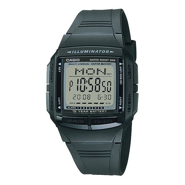 JAM TANGAN CASIO DATABANK DB-36-1A ORIGINAL - DB36 CASIO ORIGINAL