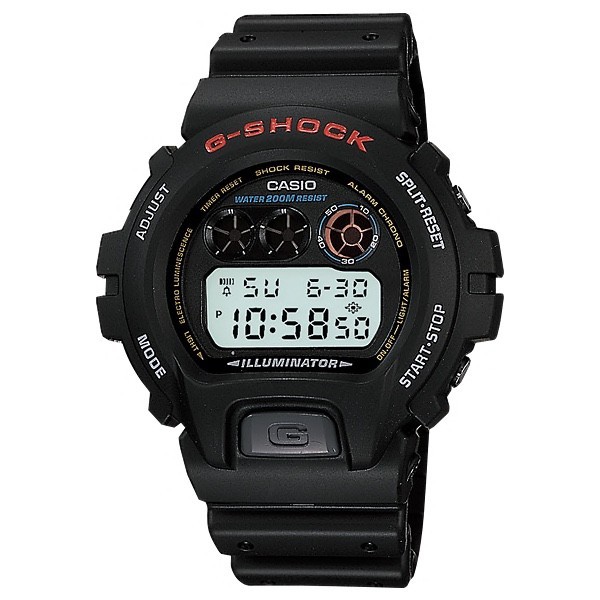 JAM TANGAN CASIO PRIA CASIO G-SHOCK DW-6900-1 / DW6900 CASIO ORIGINAL