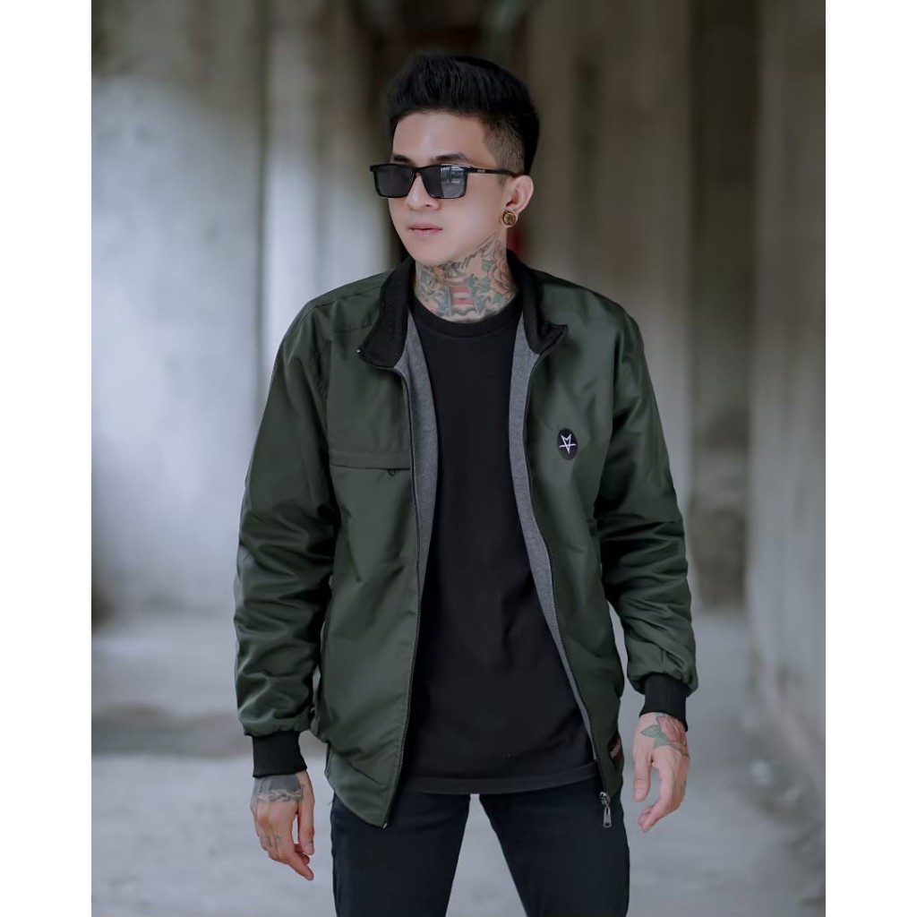 ZIYAN REBEL ID JAKET PRIA CASUAL SGM POLOS KEREN WATERPROOF
