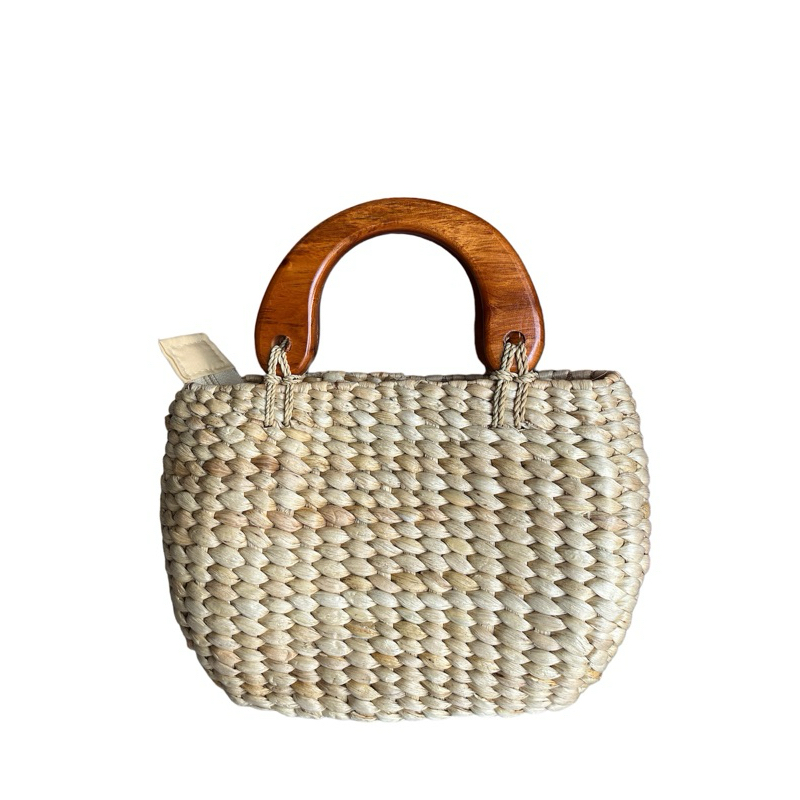 Tas Kerajinan Anyaman Eceng Gondok