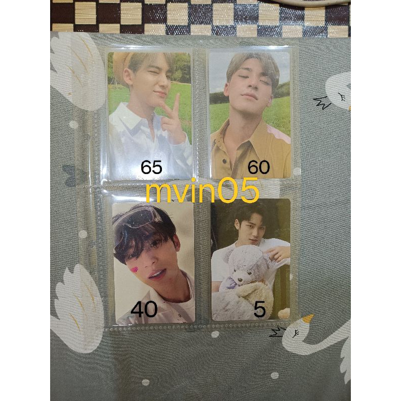 MINGYU SEVENTEEN SVT PC PHOTOCARD AN ODE FTS DICON