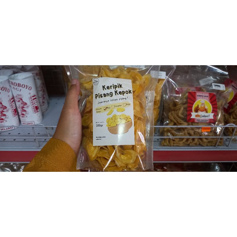 

Keripik Pisang Kepok