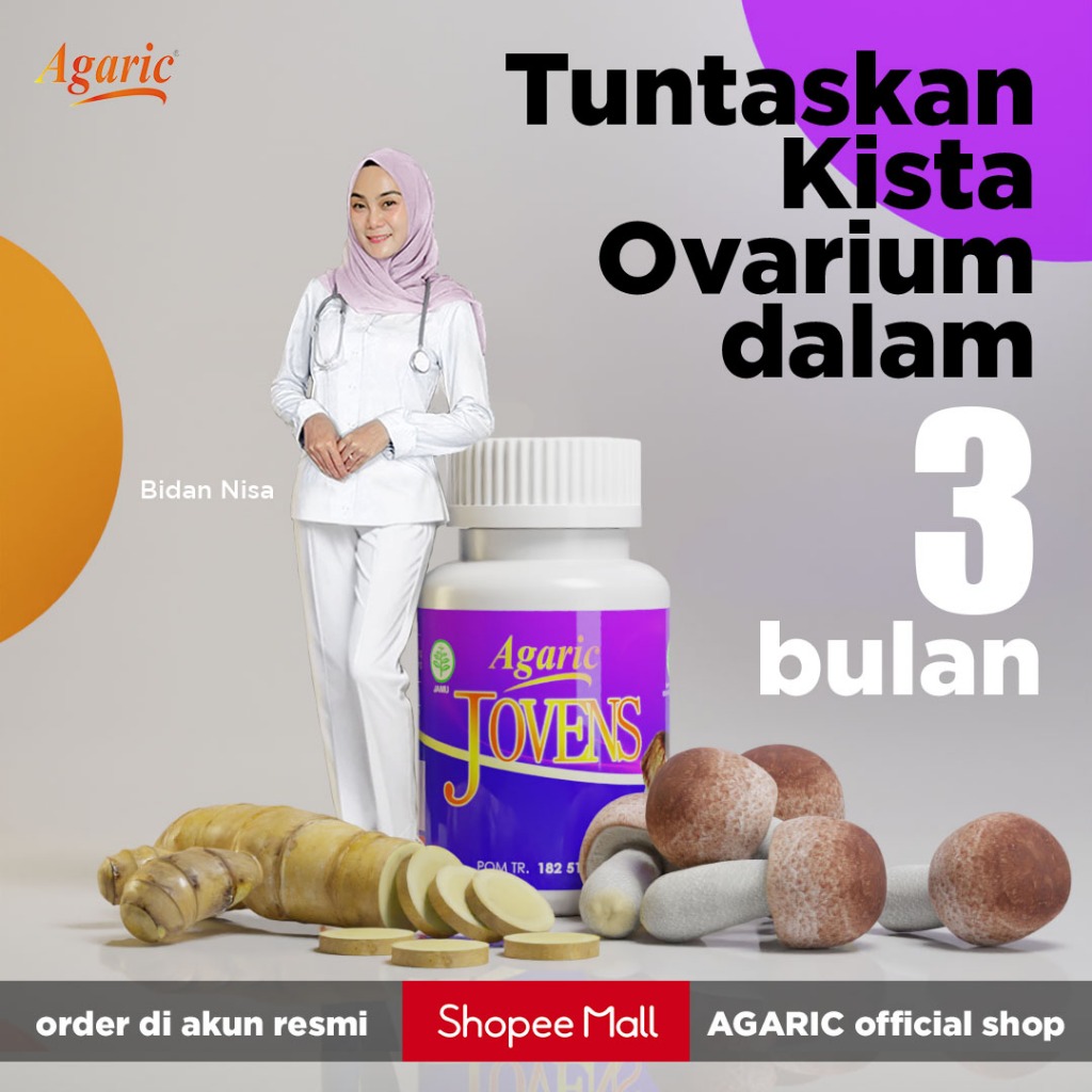 Agaric Jovens | untuk tuntaskan Kista dan miom