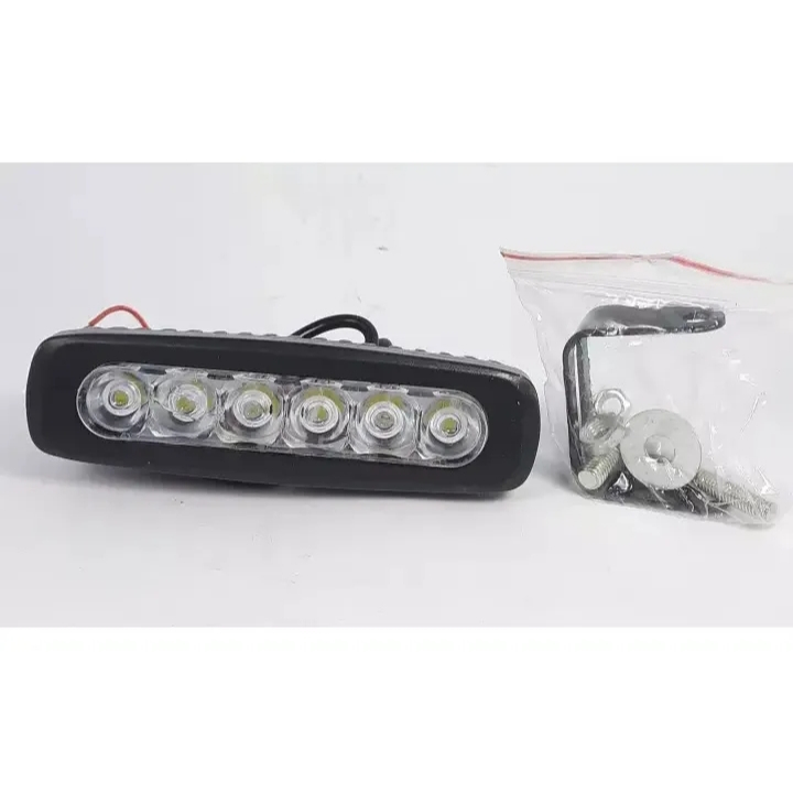 PROMO lampu tembak sorot 6 mata lurus tebal cwl led 3 mode 24volt