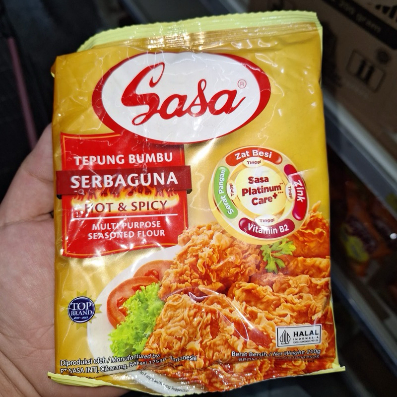 

SASA tepung bumbu serbaguna pedas 210gram