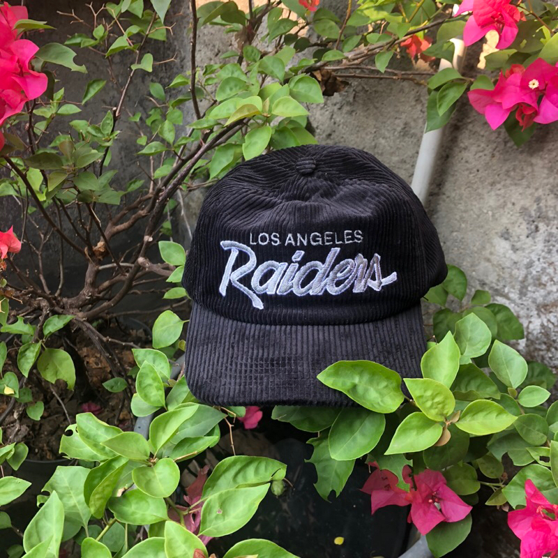 Vintage Hat Los Angeles Raiders Corduroy