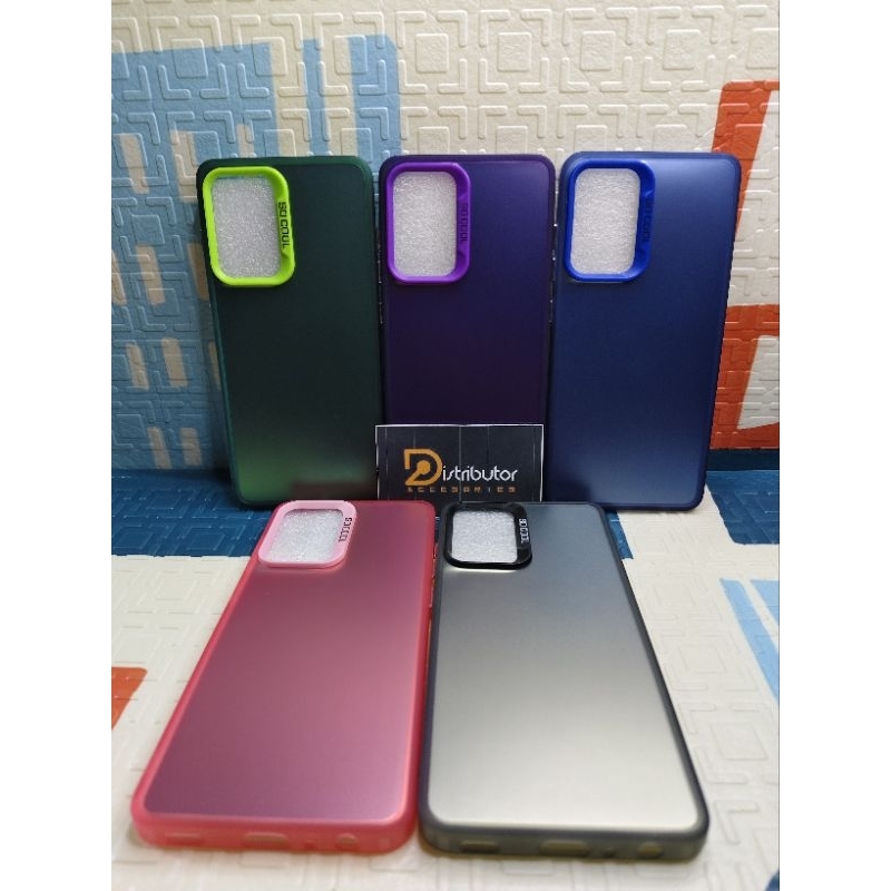 SOFTCASE/CASE IMD SAMSUNG A52/A52S  HYBRID PLATE HOLOGRAM