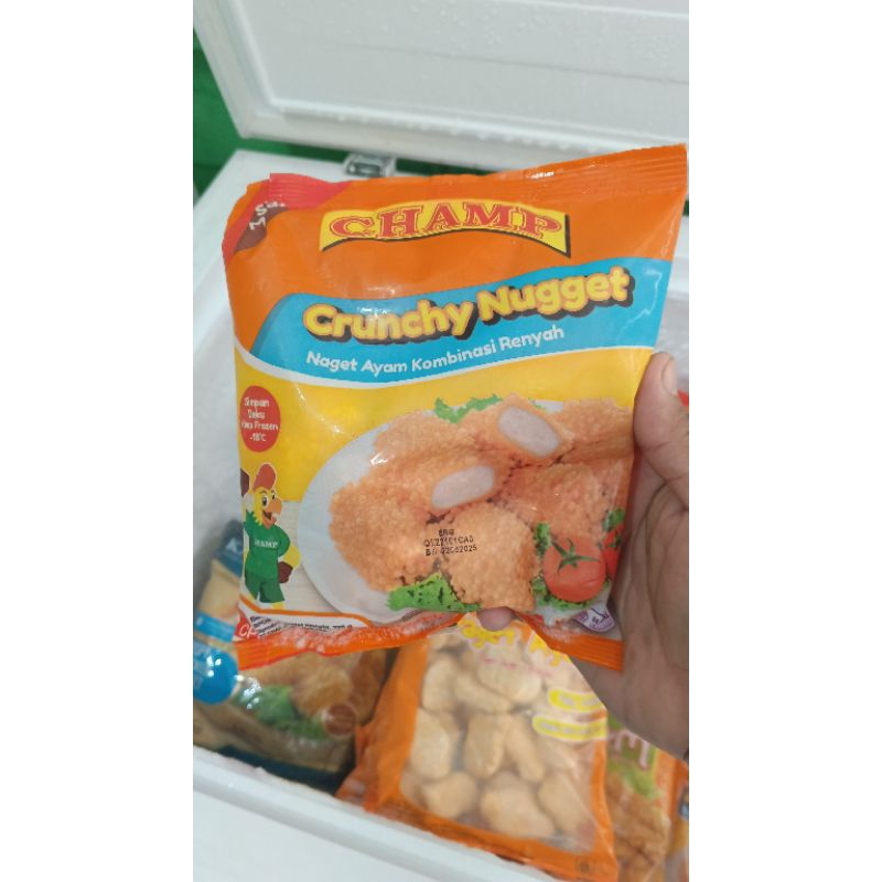 

champ crispy nugget ayam 225 gram