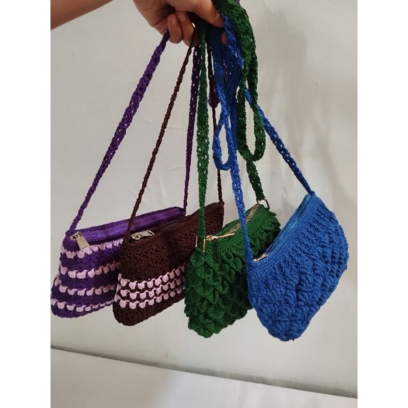 Tas Rajut Tas Rajut Selempang Tas Rajut Simpel Tas Rajut Kekinian Tas Rajut Unik