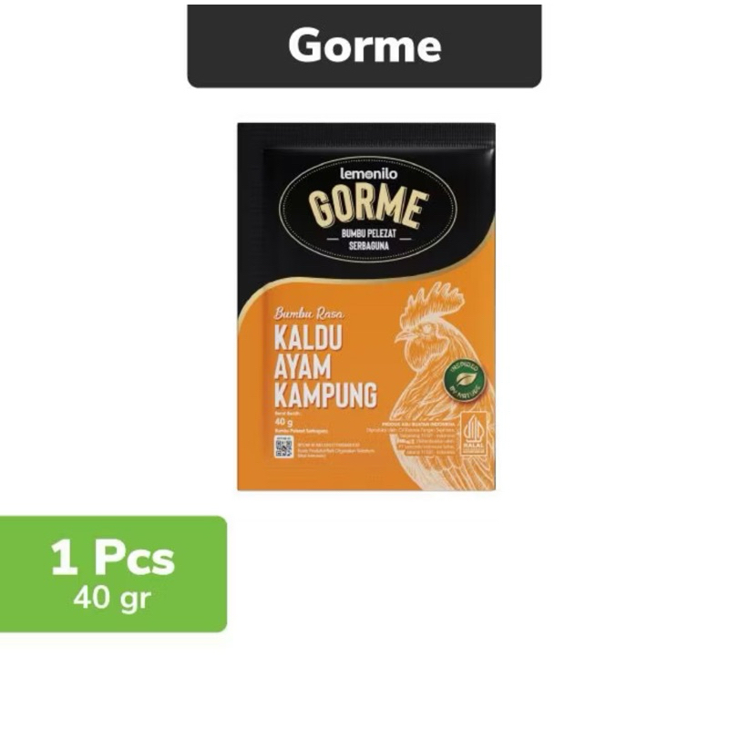 

LEMONILO GORME KALDU AYAM KAMPUNG - 40G