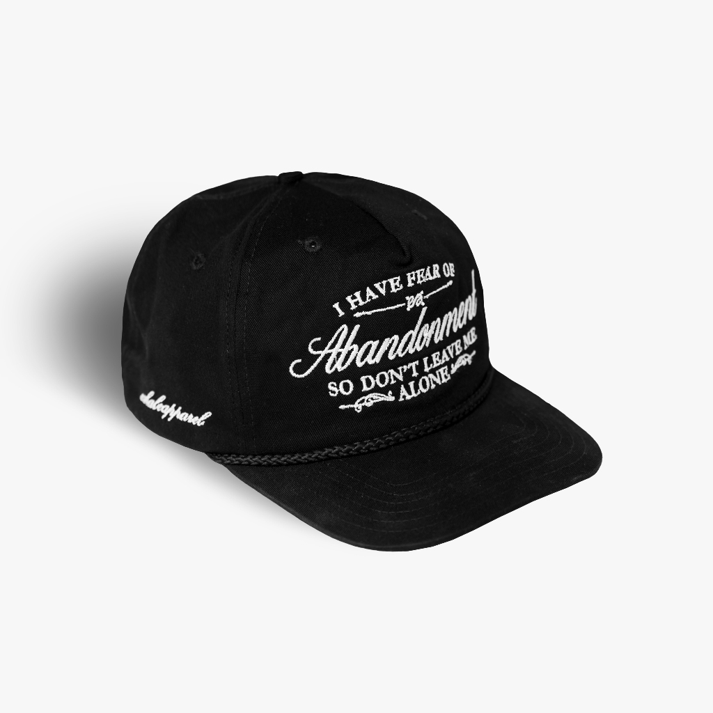 Exhale Apparel Caps Topi Abandonment Black