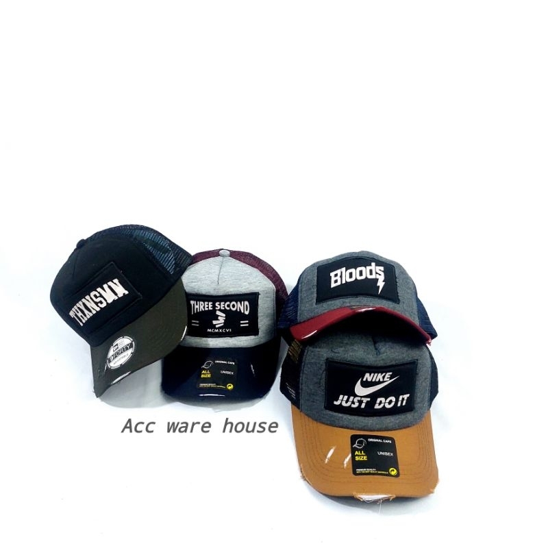 TOPI BASEBALL JARING SOBEK / TOPI DISTRO SOBEK